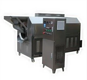 Nut Rotary Drum Roaster Machine