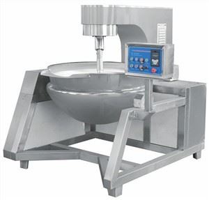 Βραστήρας μαγειρικής με τζάκετ ατμού με αναδευτήρα